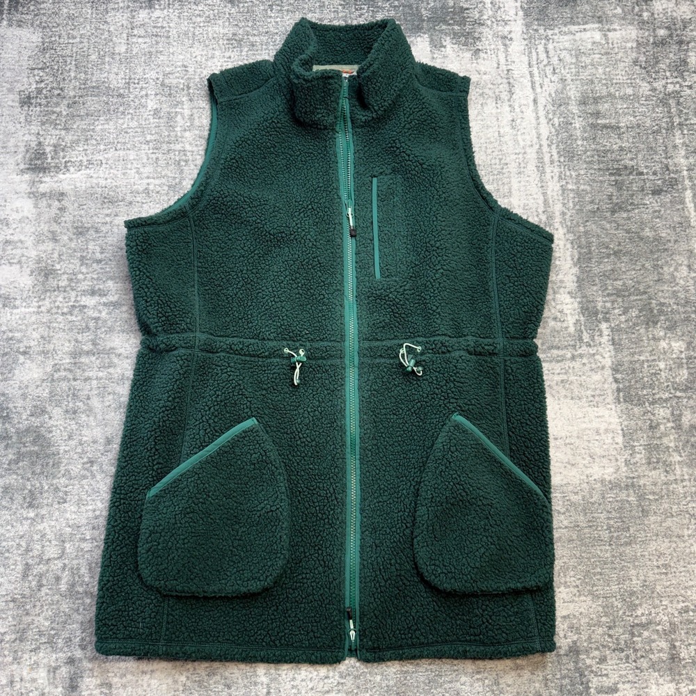Alaskan Hardgear Vest Womens XL Green Kindler Pile Fleece Hiking Travel‎ Duluth